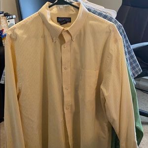 Lands End long sleeve dress shirts